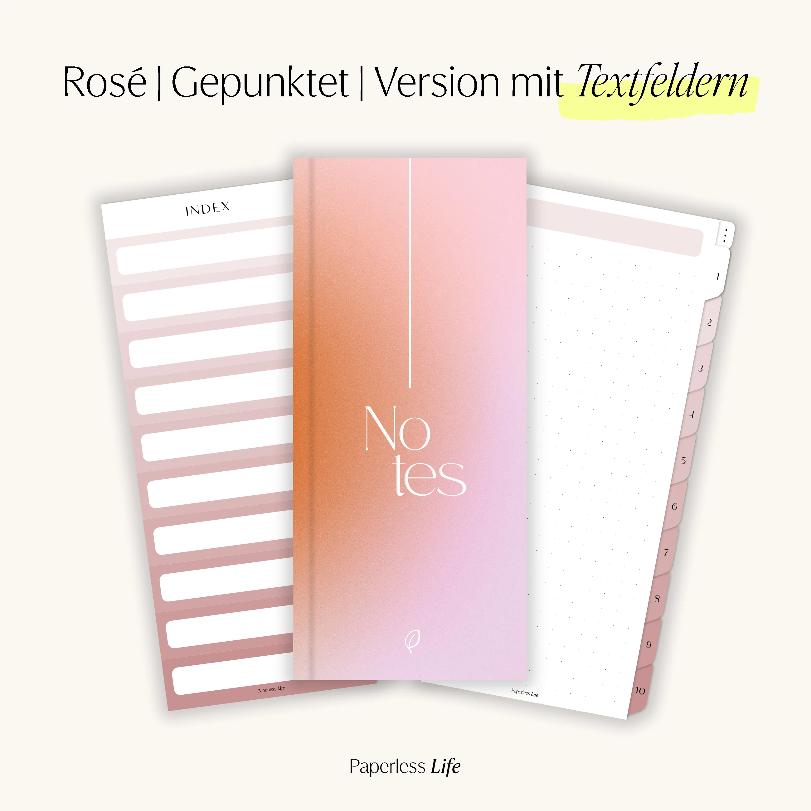 Digitales Notizbuch für den Split View | Optimiert für Goodnotes - Image 48