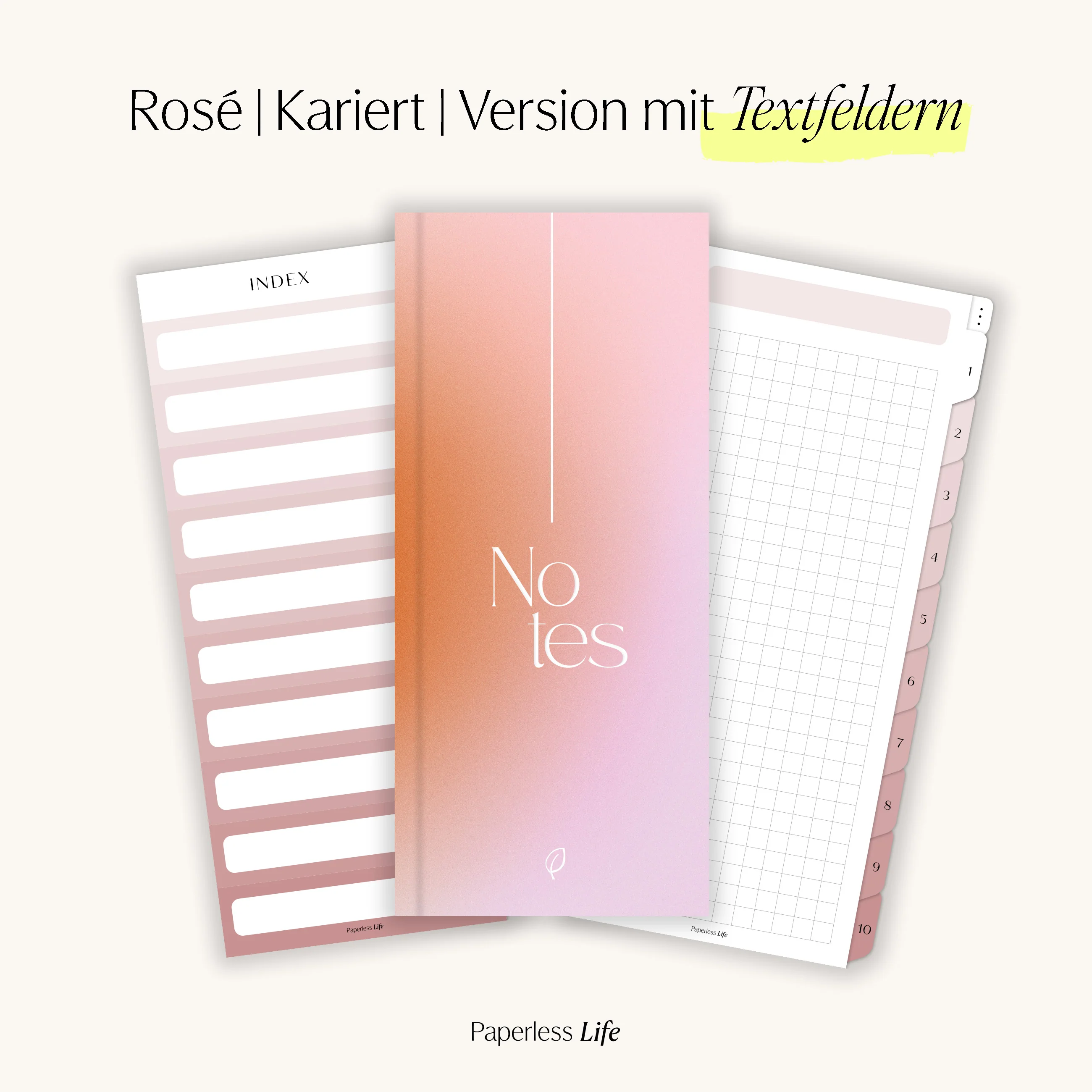 Digitales Notizbuch für den Split View | Optimiert für Goodnotes - Image 49