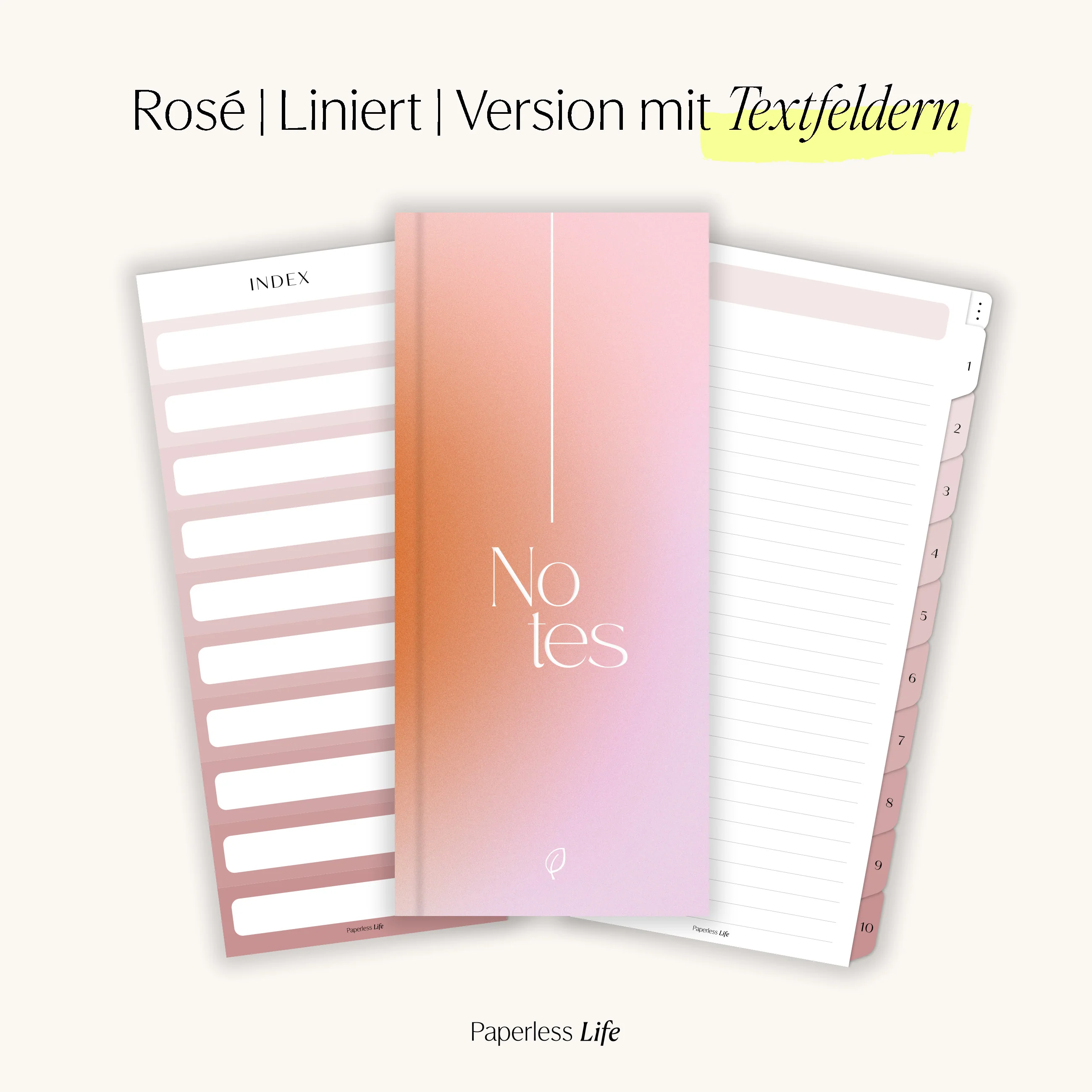 Digitales Notizbuch für den Split View | Optimiert für Goodnotes - Image 50