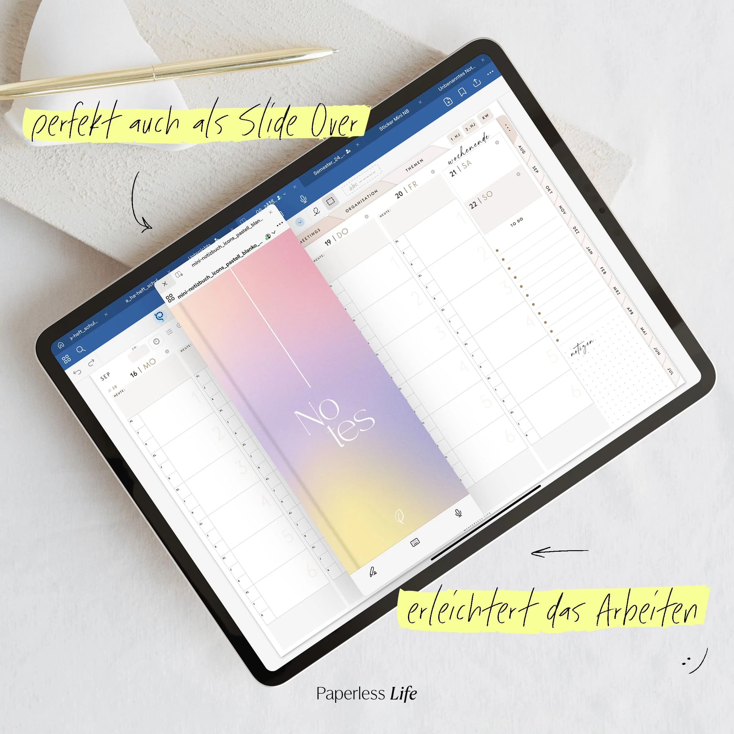 Digitales Notizbuch für den Split View | Optimiert für Goodnotes - Image 52