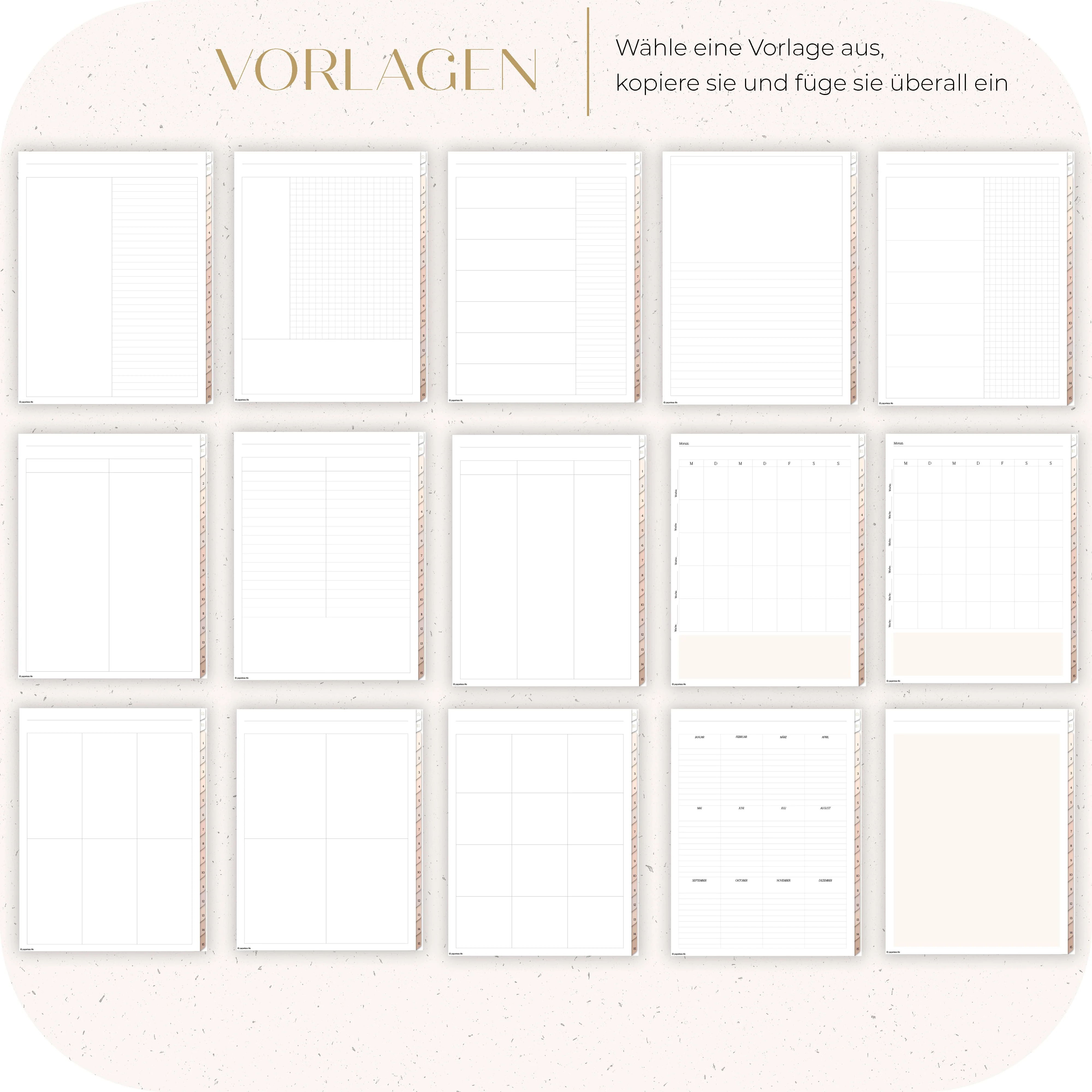 Notizbuch 15 Register | Schule & Uni - Image 5