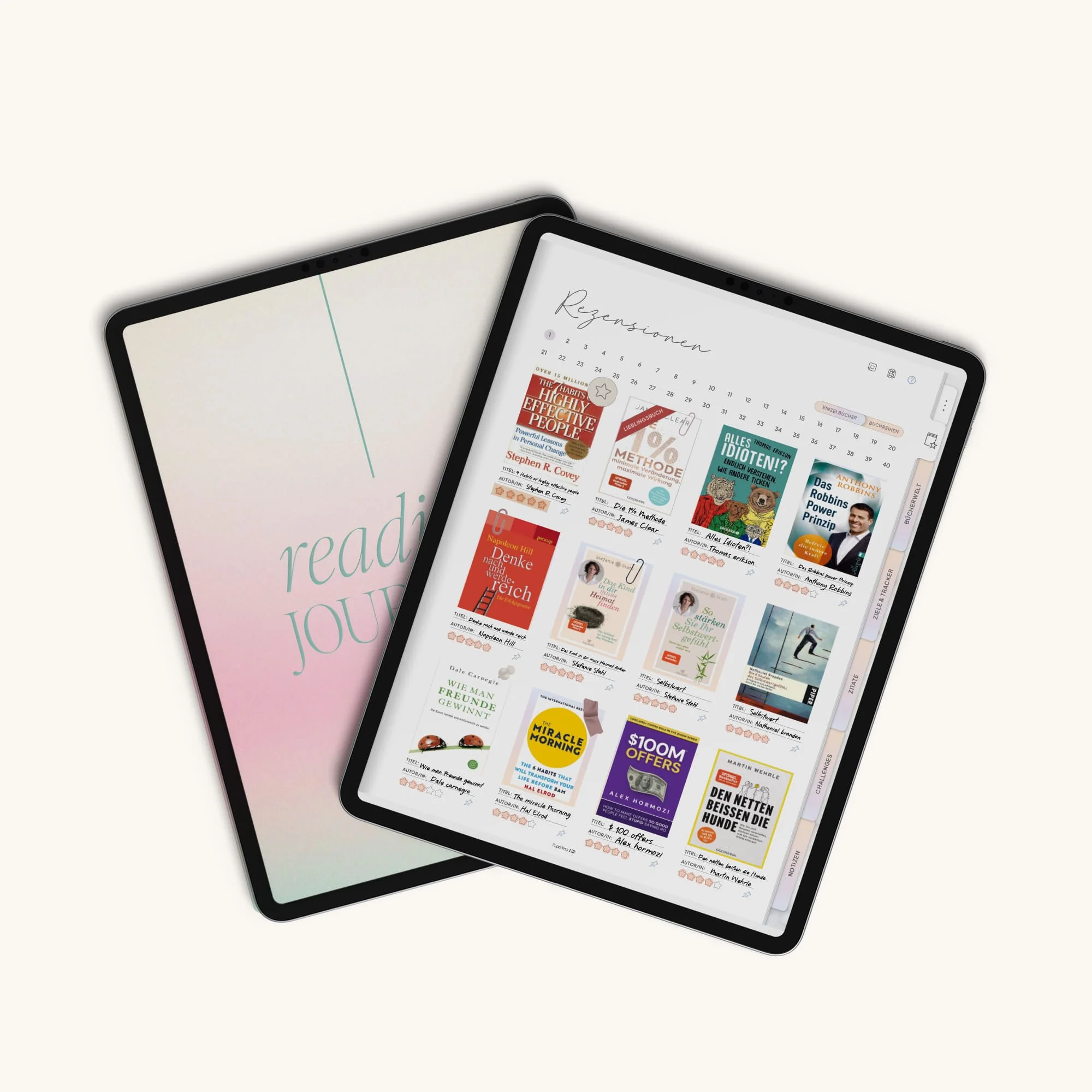 Digitales Reading Journal