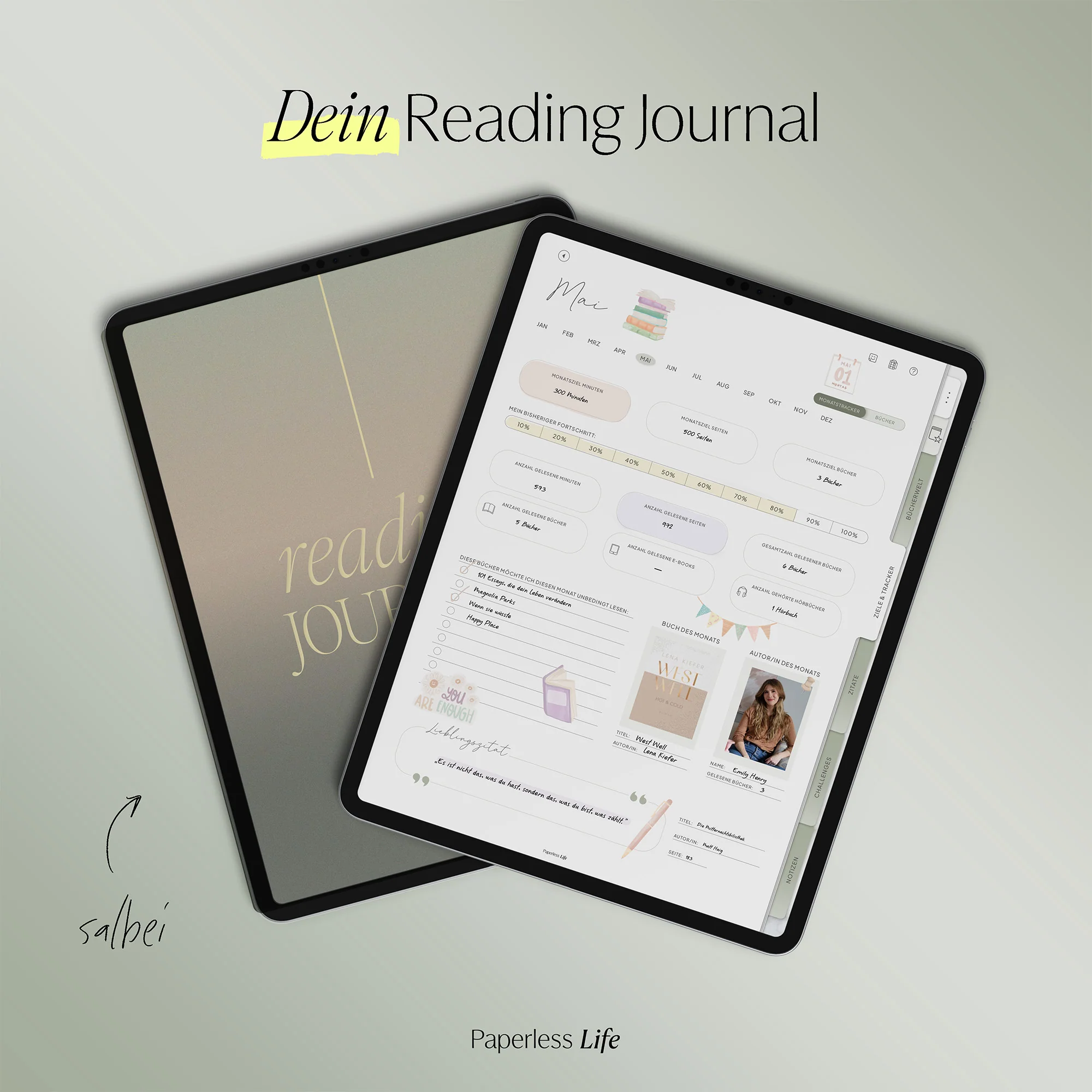 Digitales Reading Journal - Image 91
