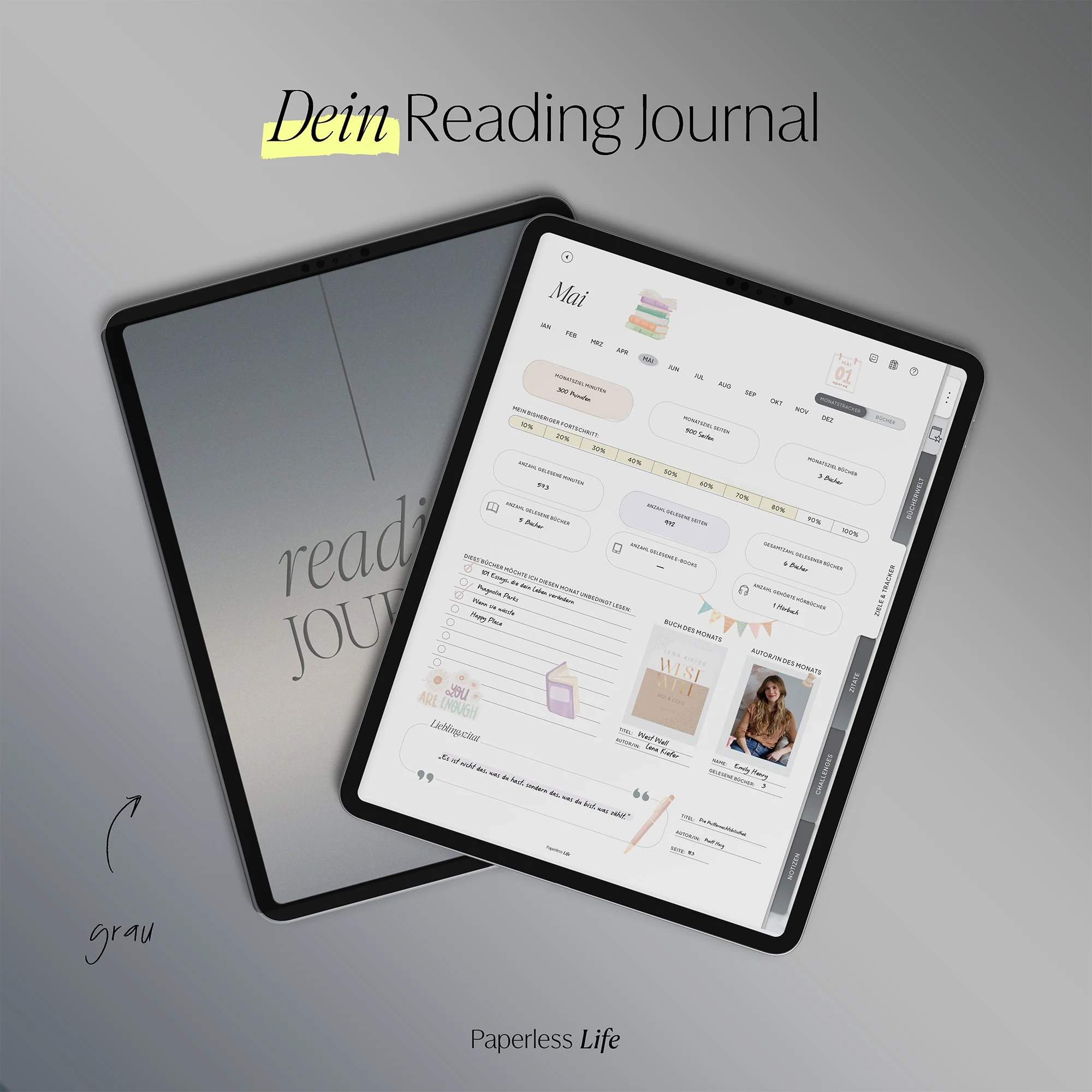 Digitales Reading Journal - Image 93