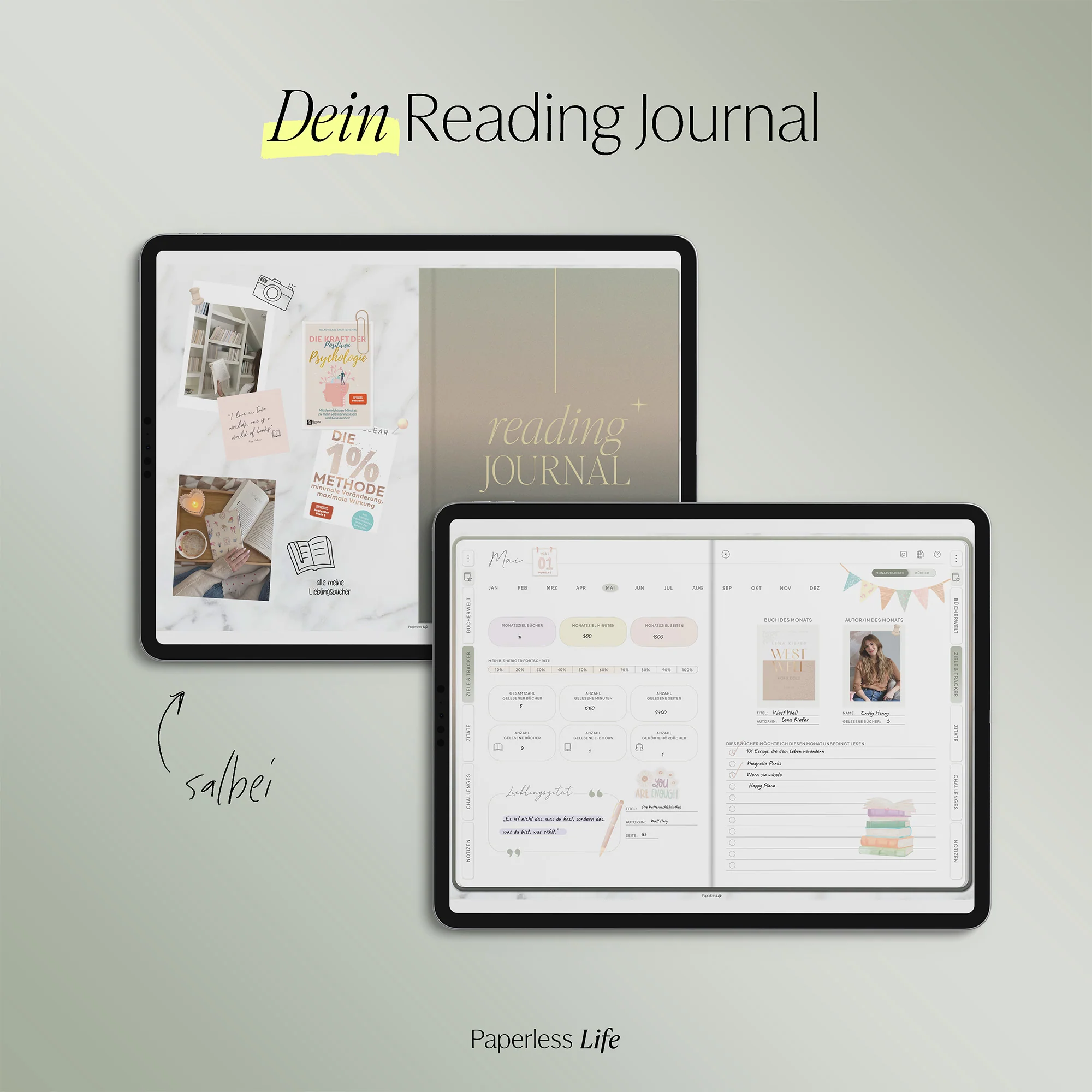 Digitales Reading Journal - Image 95