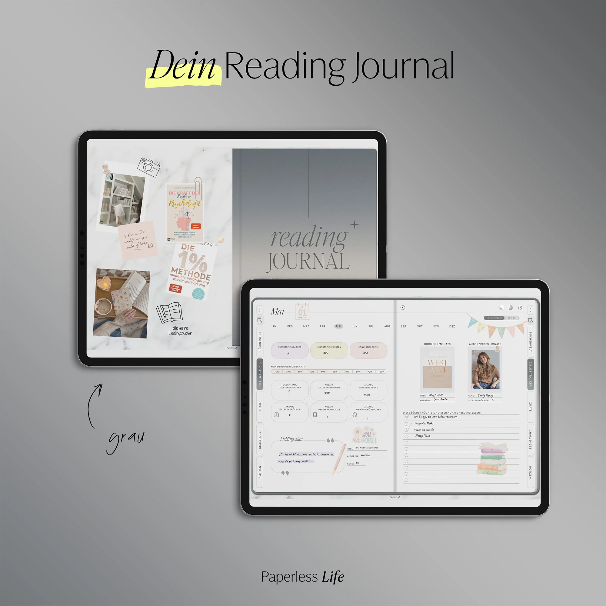 Digitales Reading Journal - Image 97