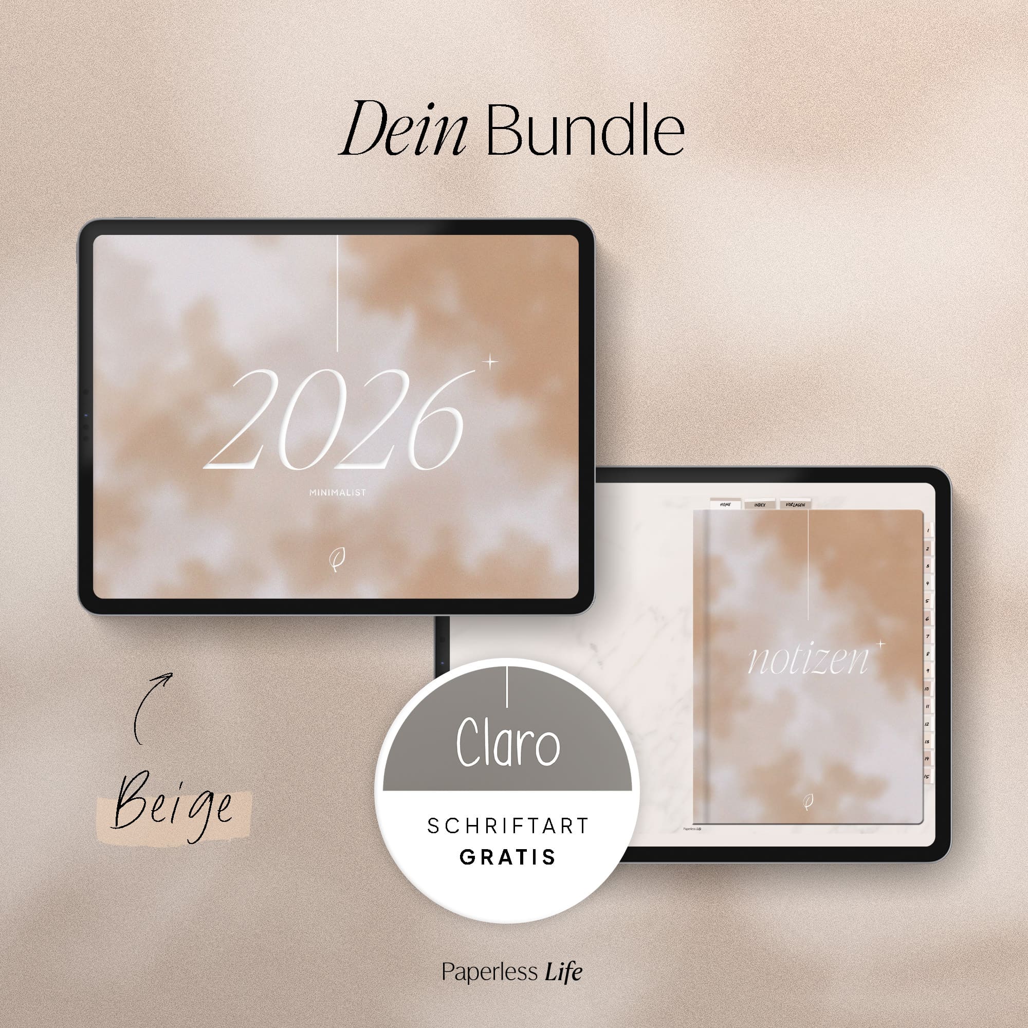 Digitales Starter-Bundle 2026 | Minimalist - Image 17