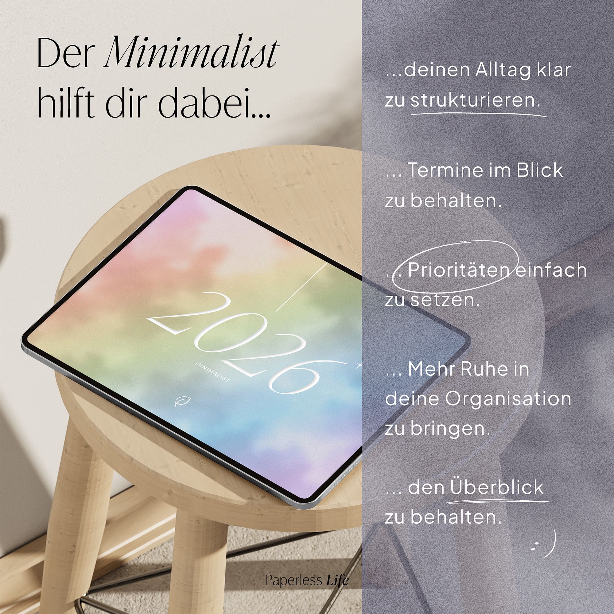Digitales Starter-Bundle 2026 | Minimalist - Image 45