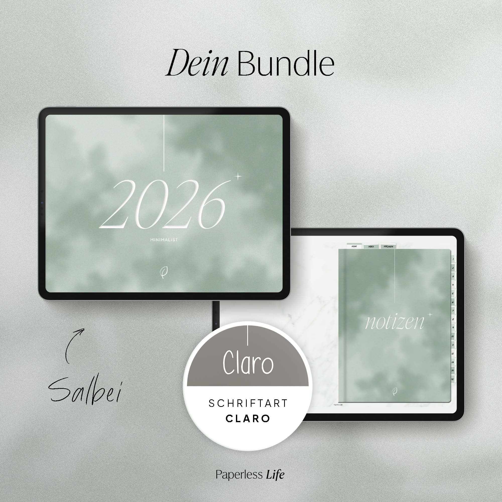 Digitales Starter-Bundle 2026 | Minimalist - Image 69