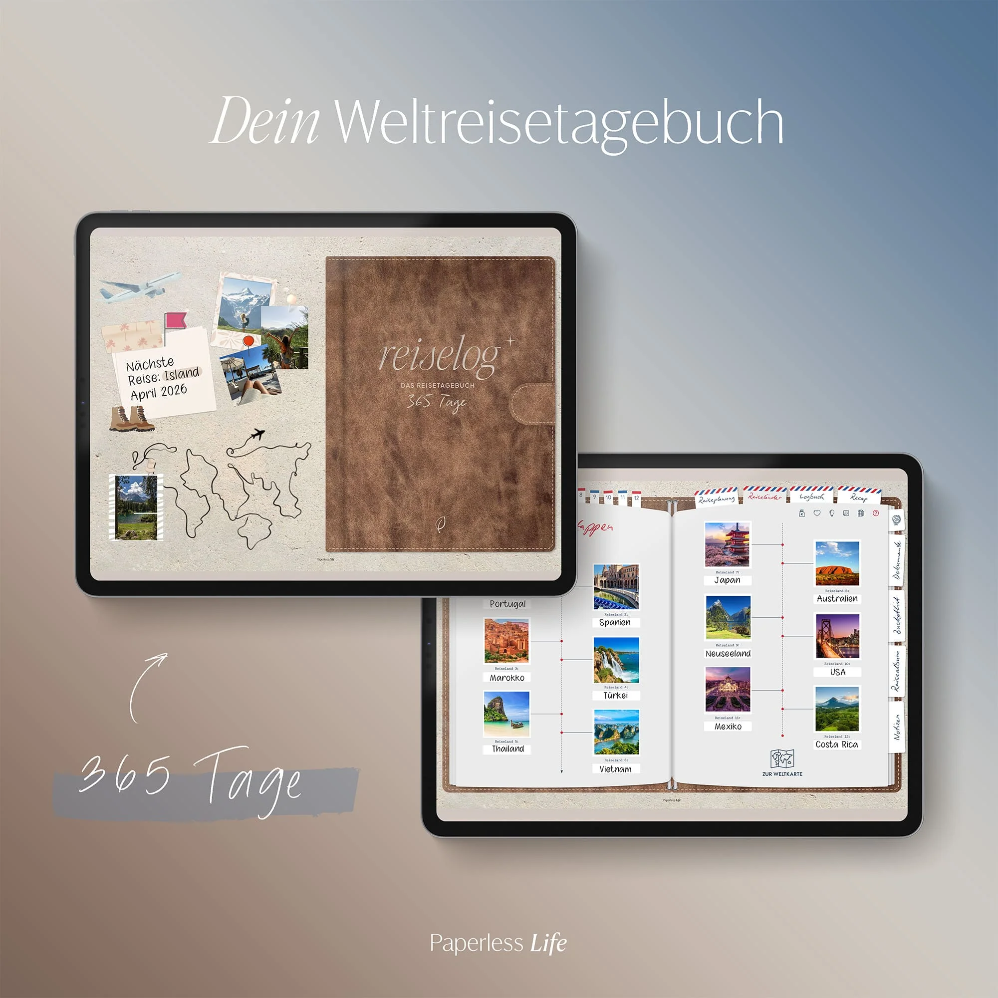 Das Weltreisetagebuch | Für 6 Monate oder 365 Tage - Image 26