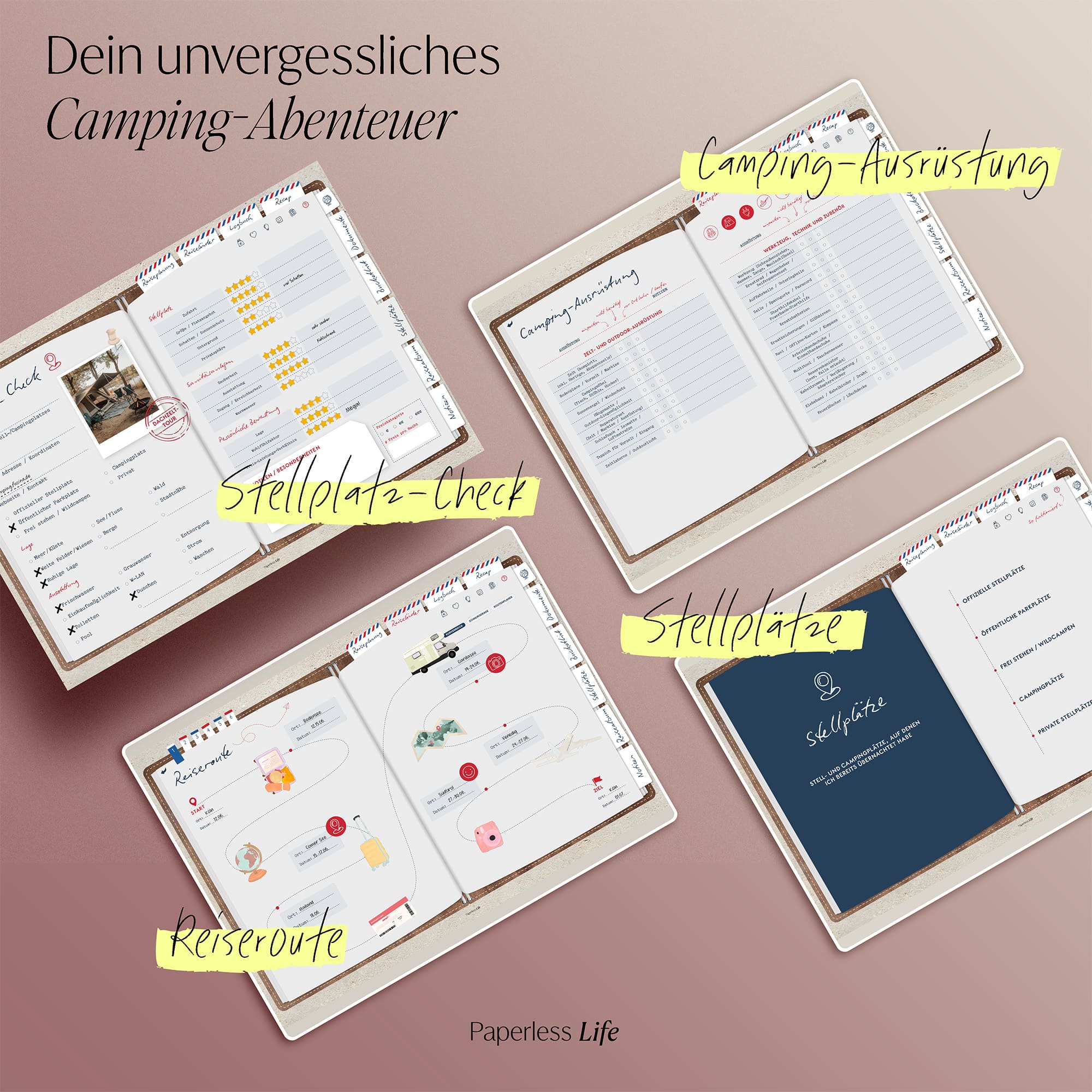Das Weltreisetagebuch | Für 6 Monate oder 365 Tage - Image 30