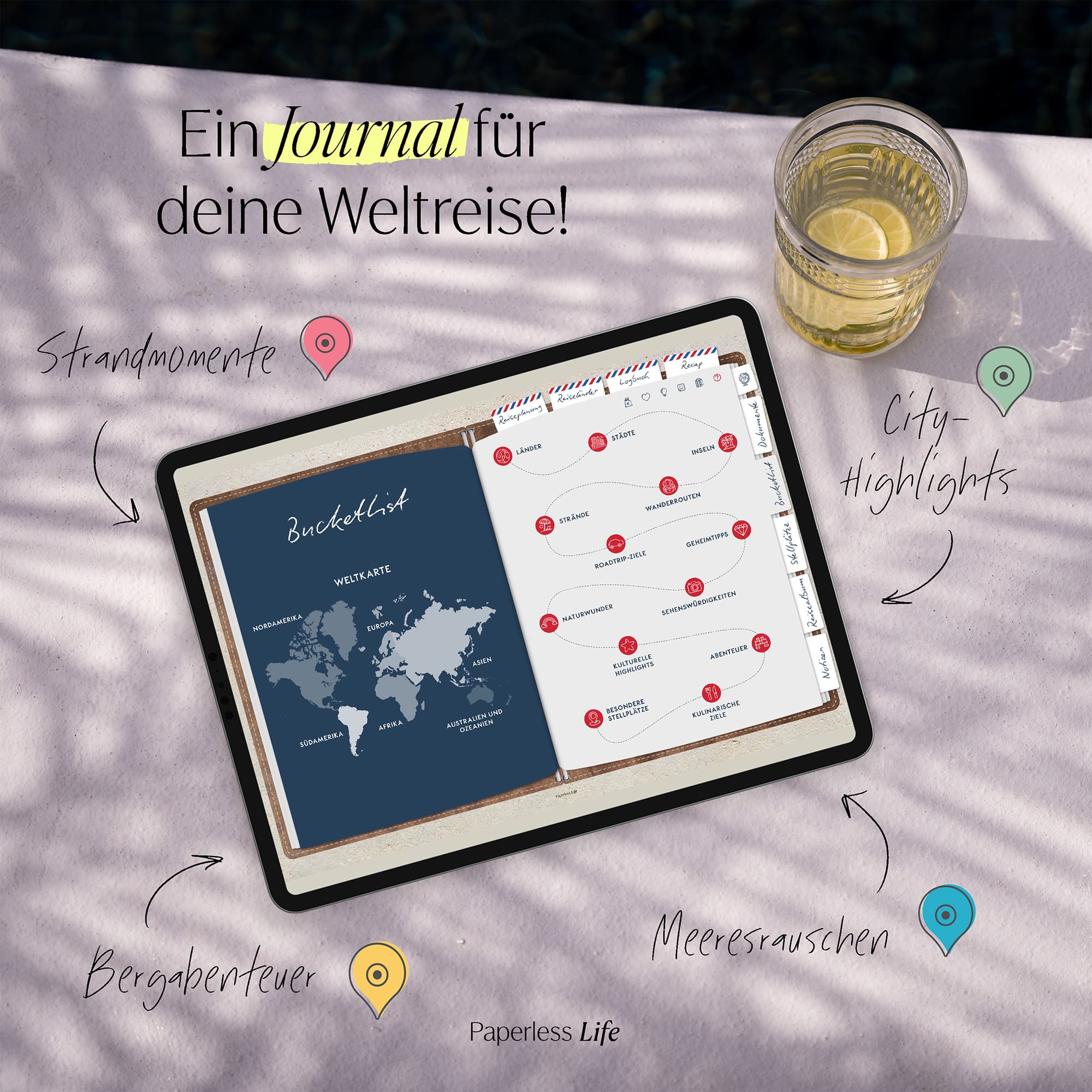 Das Weltreisetagebuch | Für 6 Monate oder 365 Tage - Image 33