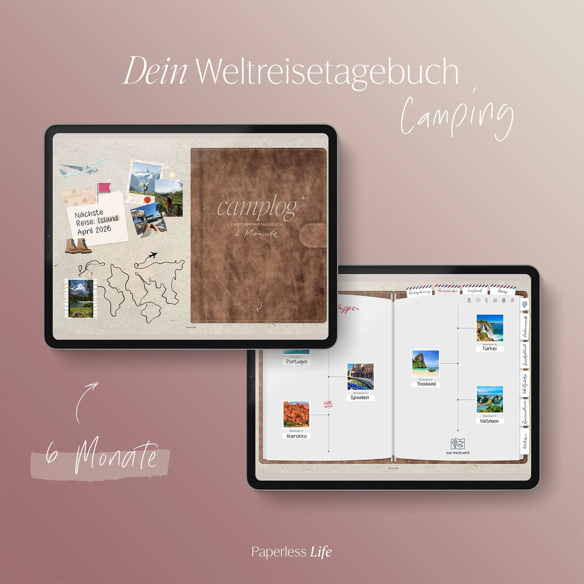 Das Weltreisetagebuch | Für 6 Monate oder 365 Tage - Image 38