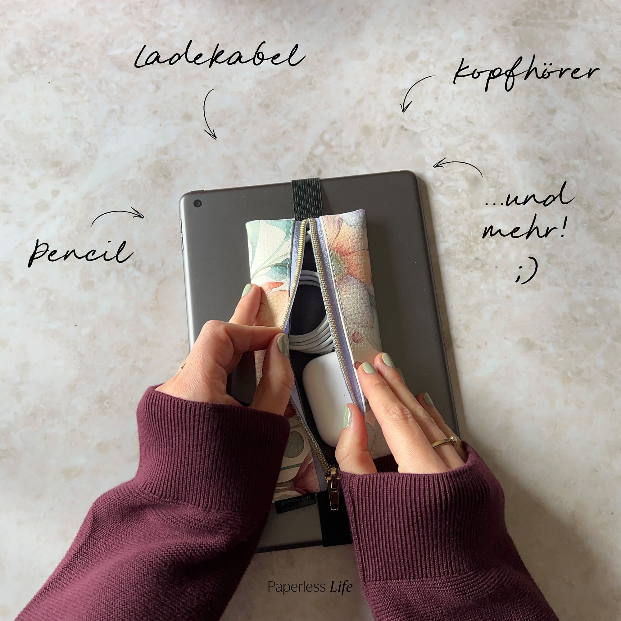 Federmappe | Tablet-Tasche Pouchi - Image 13