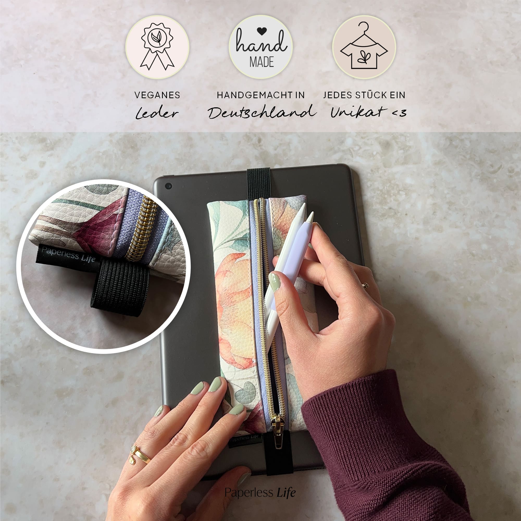 Federmappe | Tablet-Tasche Pouchi - Image 14