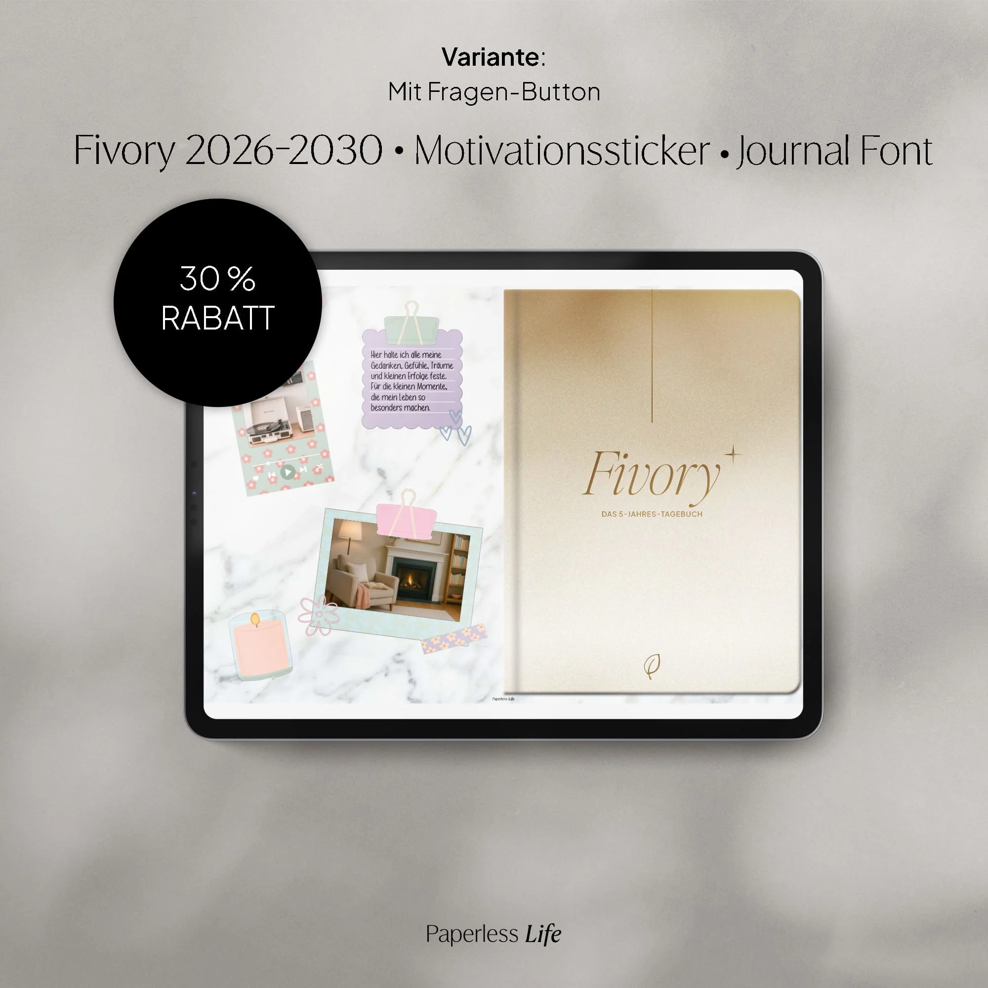 Fivory Bundle – Das 5-Jahres-Tagebuch | 2026-2030 - Image 43