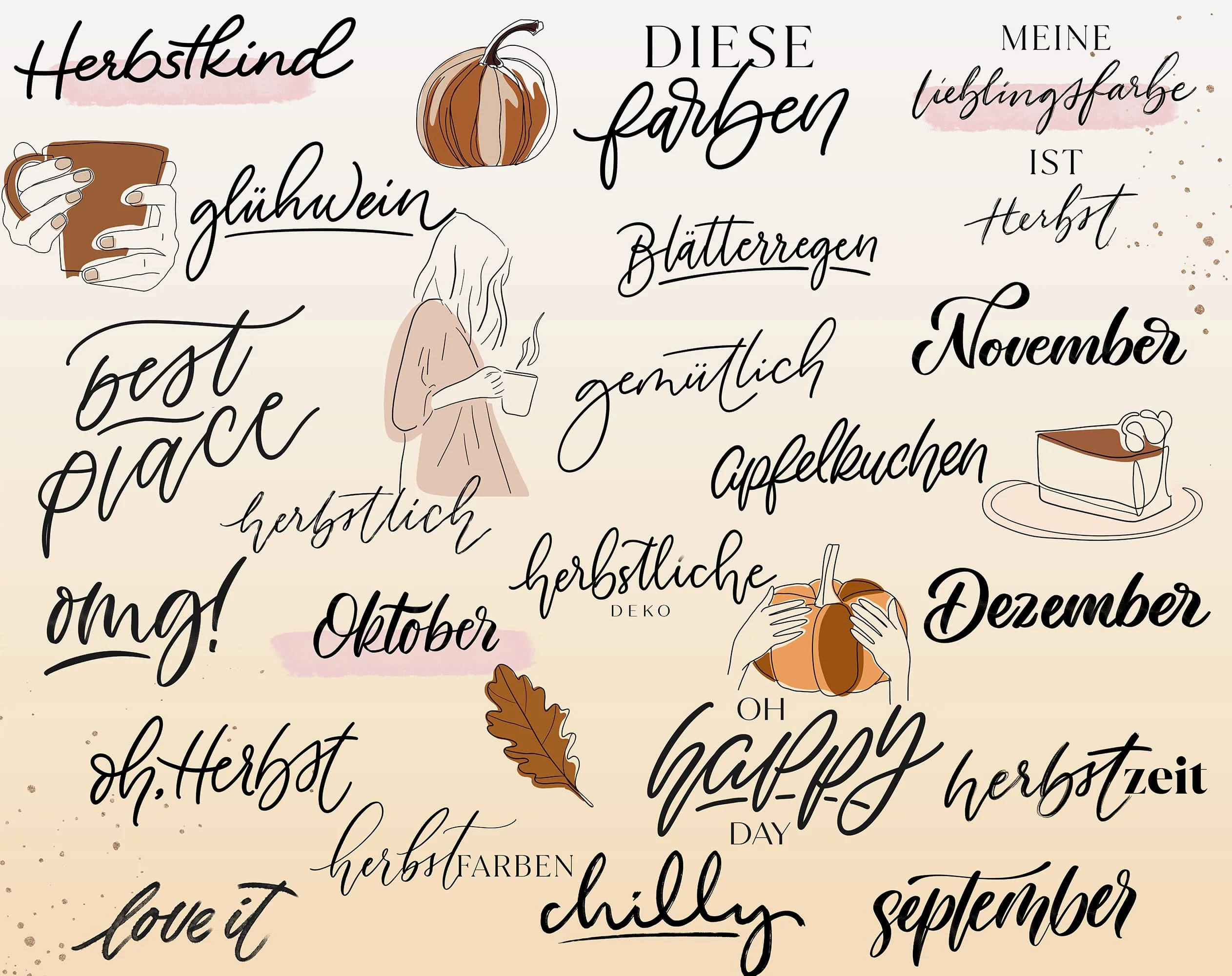 150+ Instagram Story Sticker - 🍂 Herbst II - Image 2