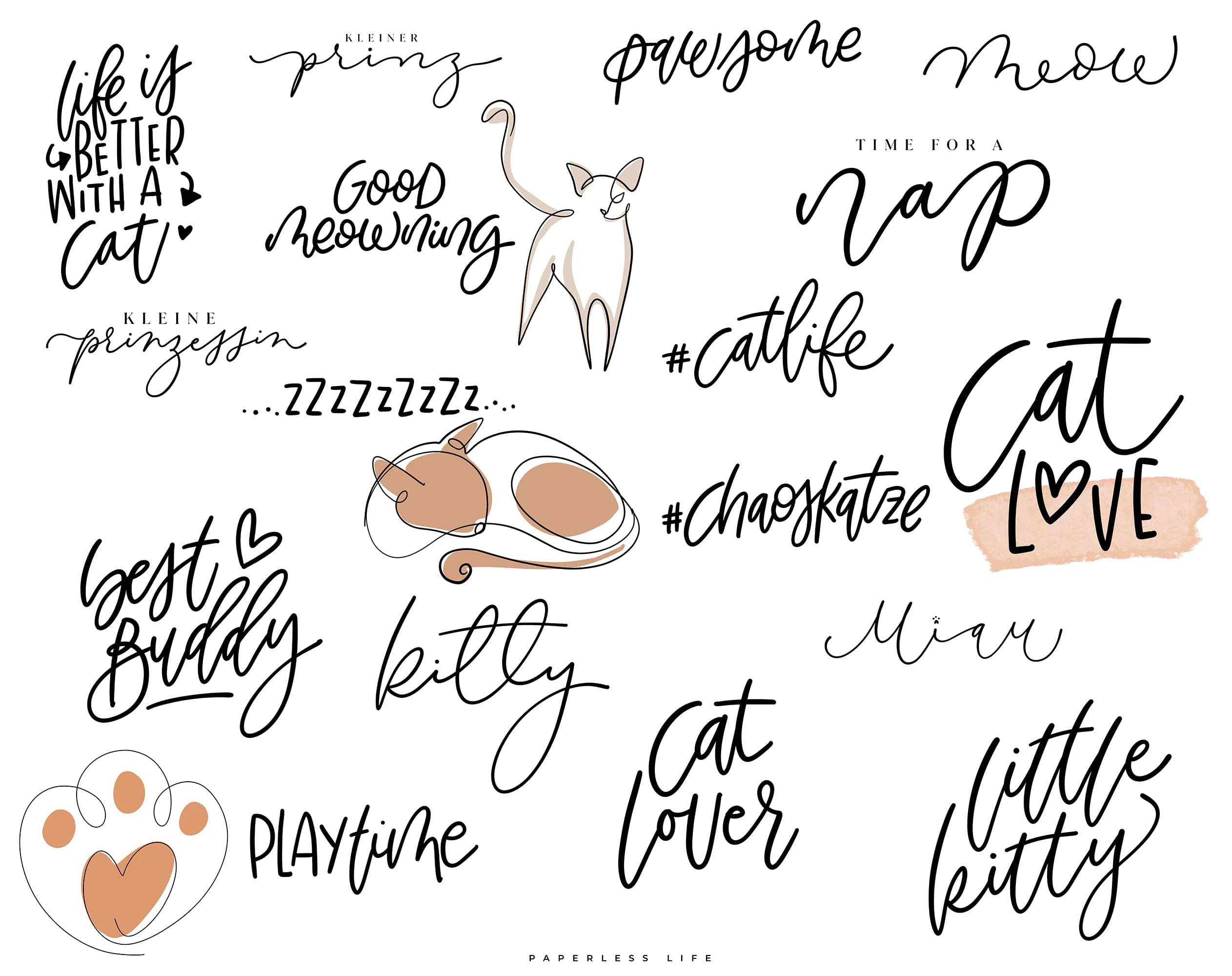80+ Instagram Story Sticker - 🐈 Katzen - Image 4