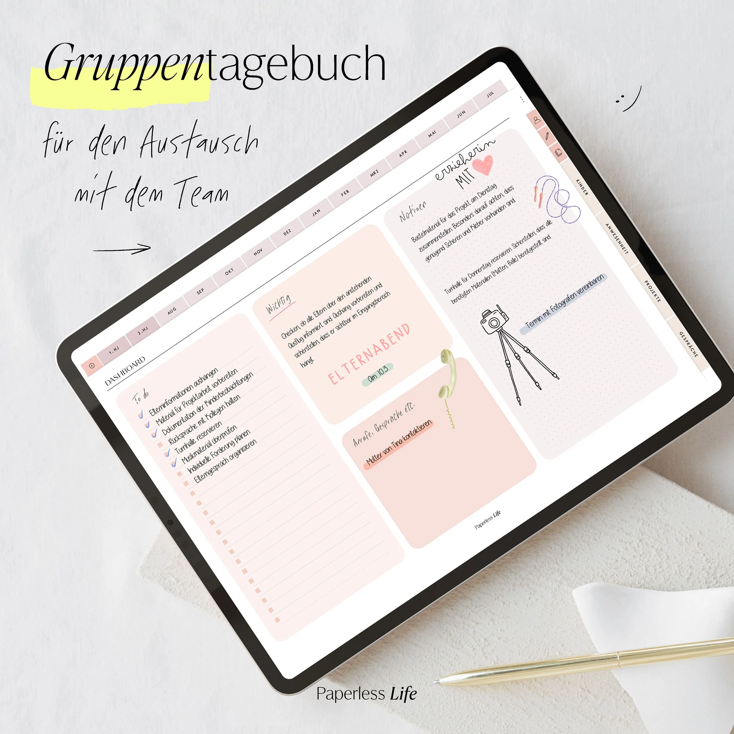 Kita-Bundle | Kitaplaner 25/26 und Grupptentagebuch - Image 5