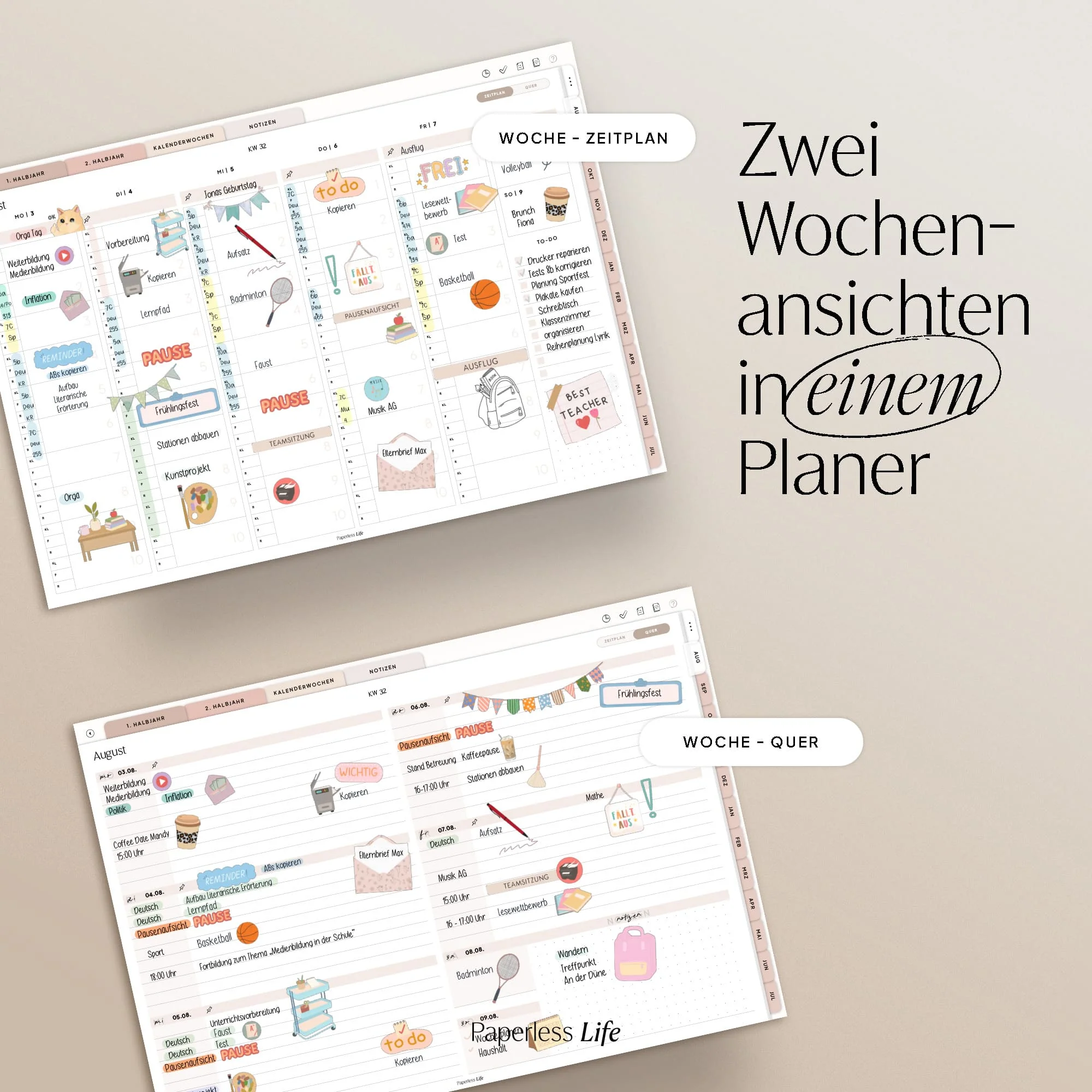 Digitaler Lehrerkalender – Der Minimalist 26/27 - Image 16