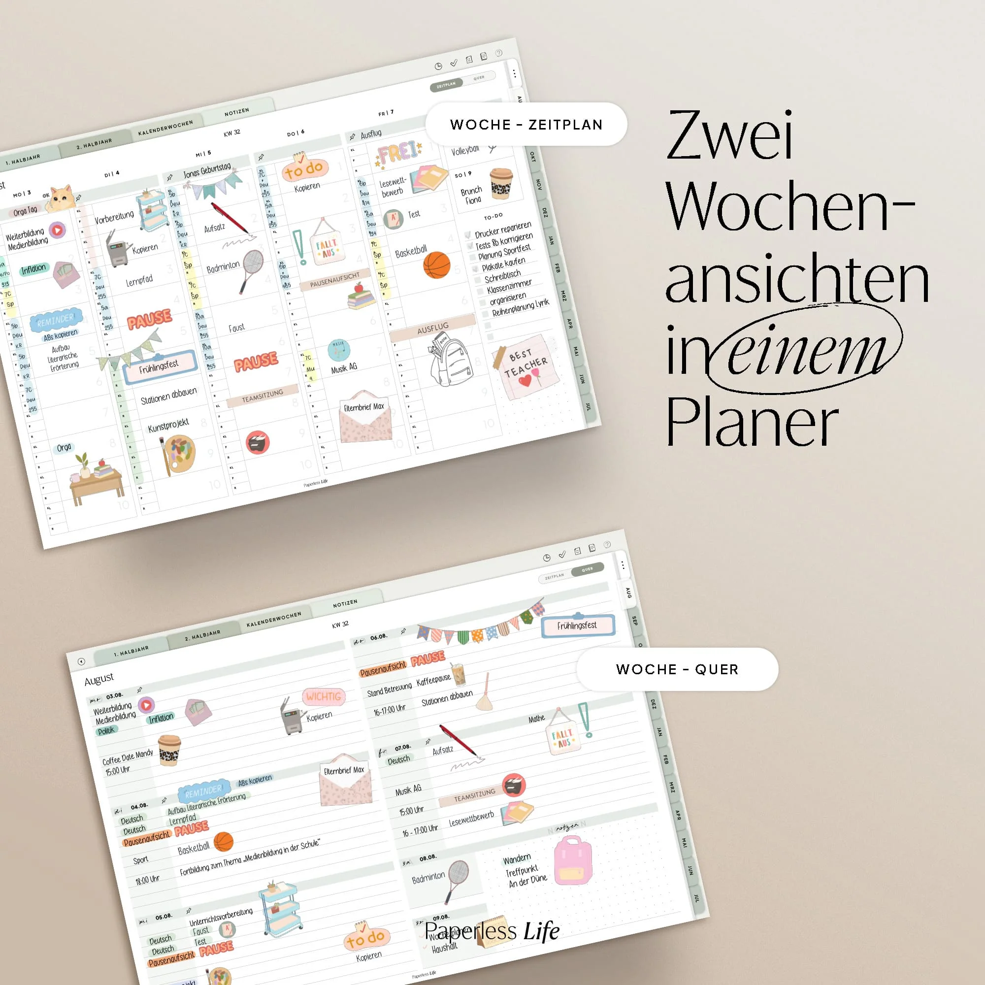 Digitaler Lehrerkalender – Der Minimalist 26/27 - Image 26