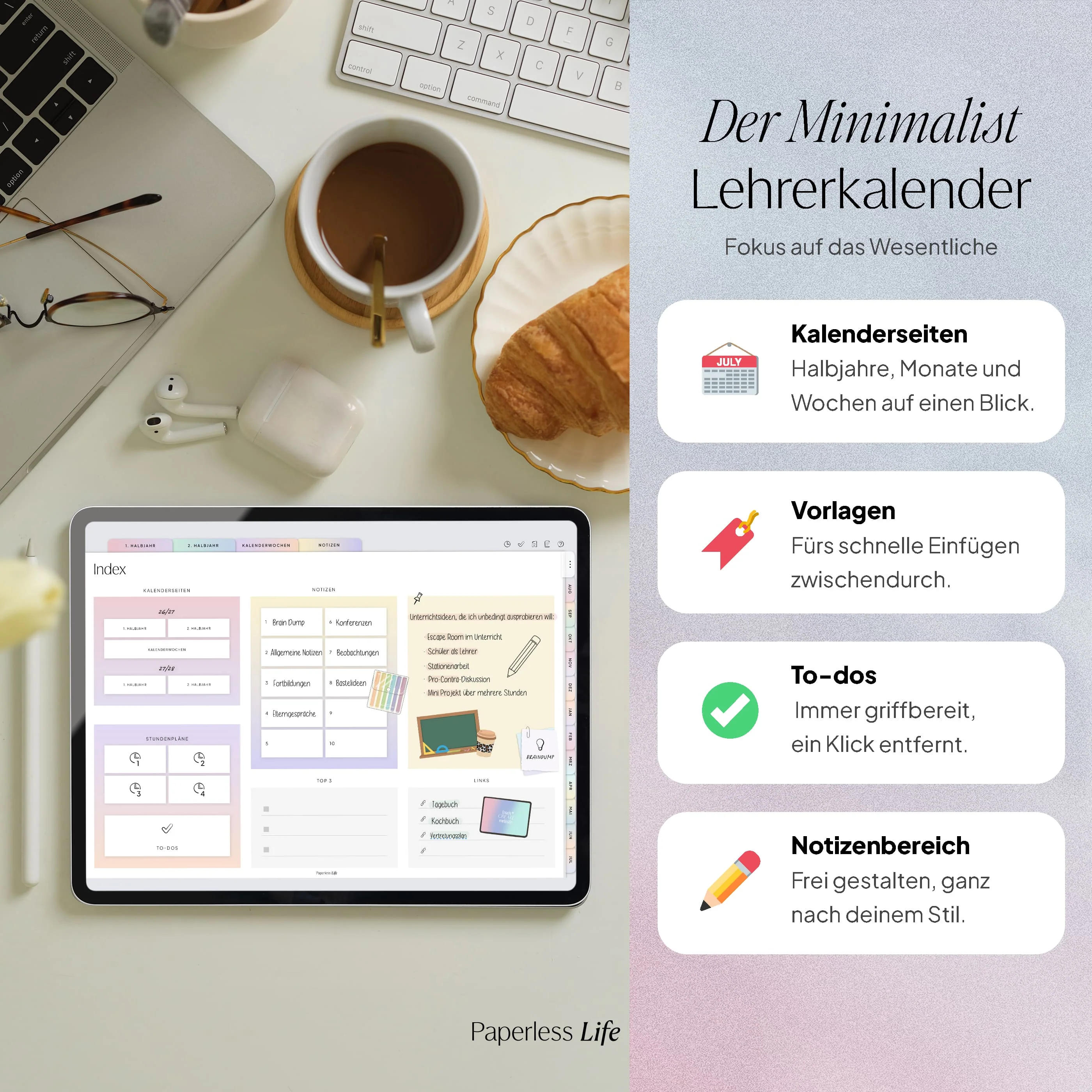Digitaler Lehrerkalender – Der Minimalist 26/27 - Image 3