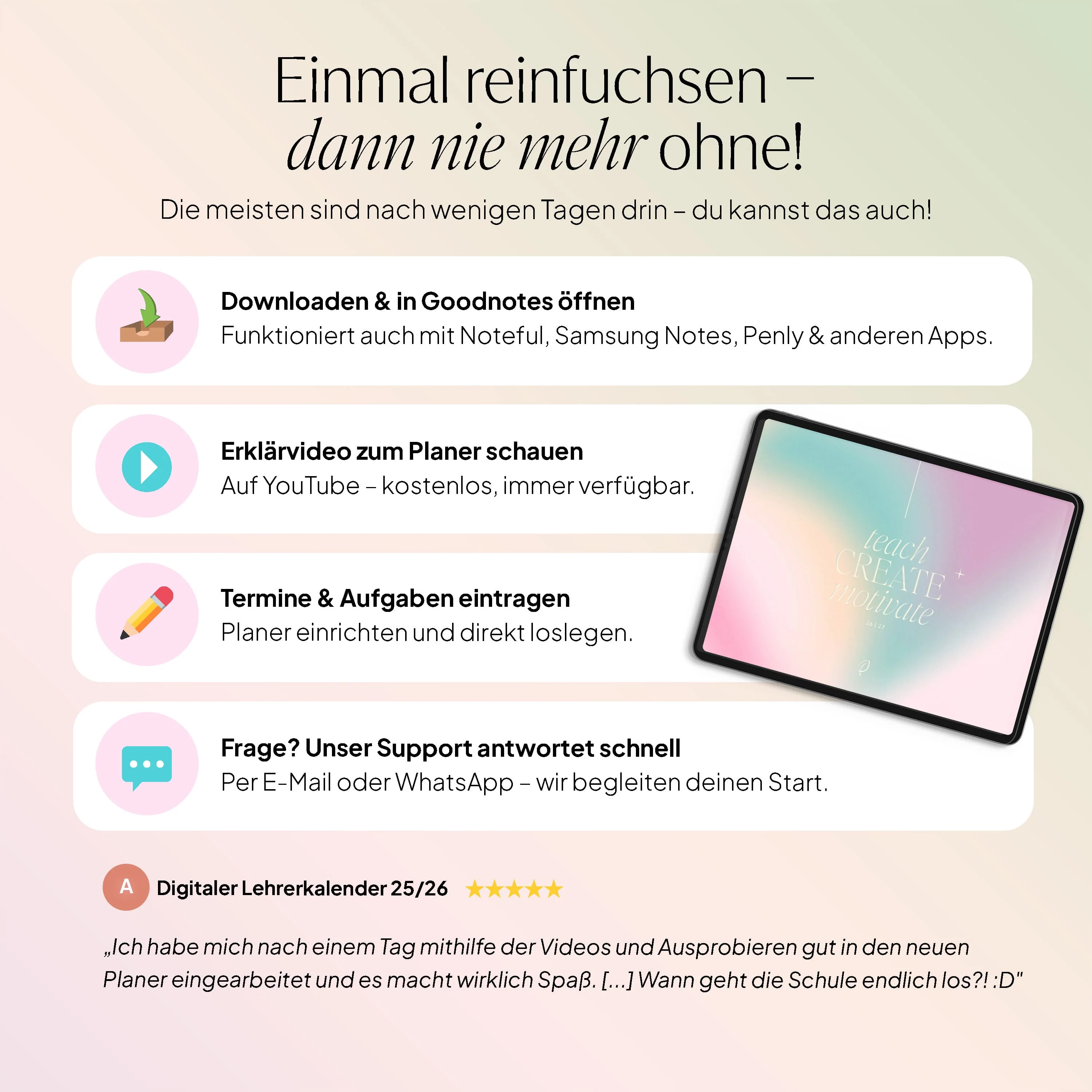 Digitaler Lehrerkalender – Der Minimalist 26/27 - Image 47