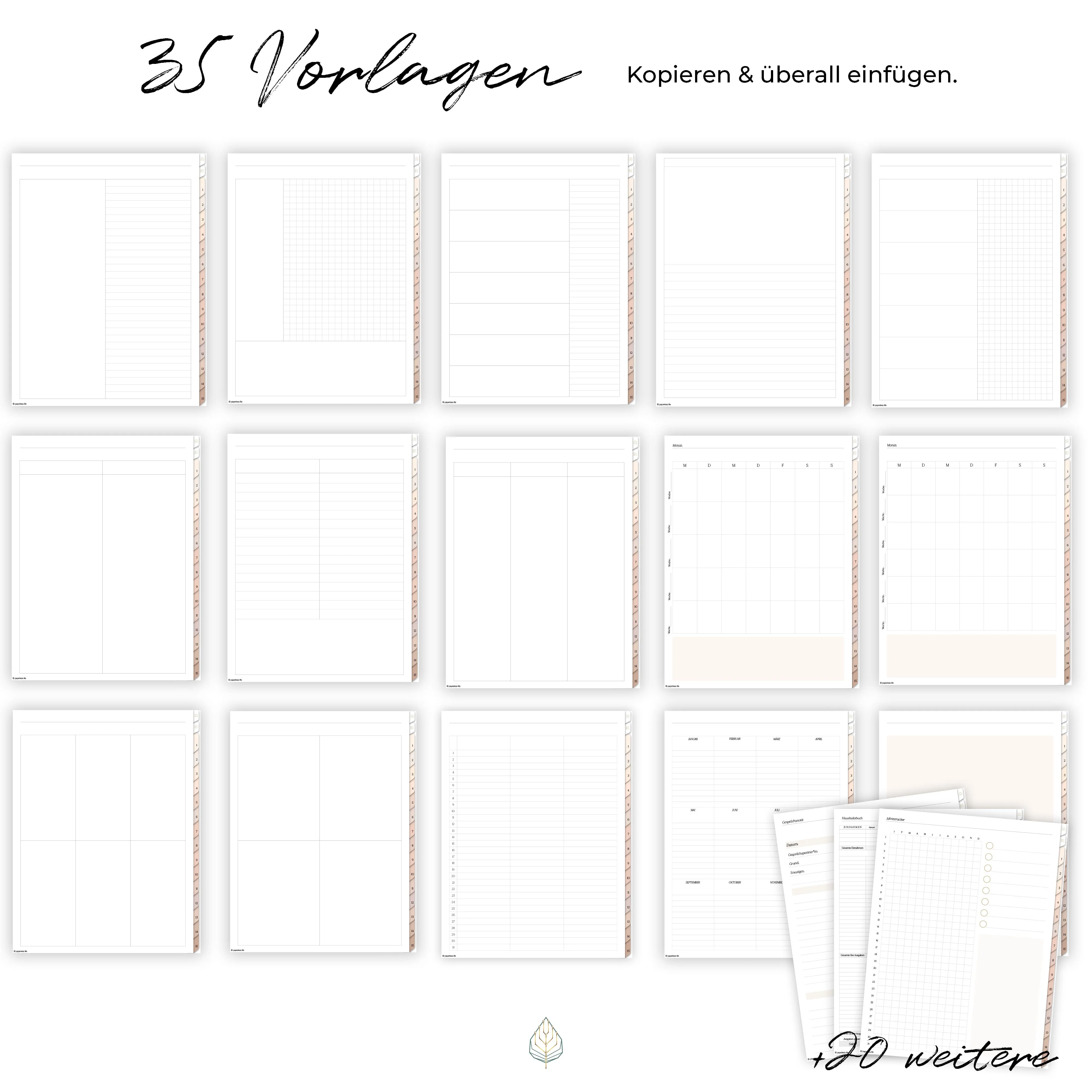 Digitales Notizbuch "Der Gedankensortierer" - 15 Reiter - Image 20