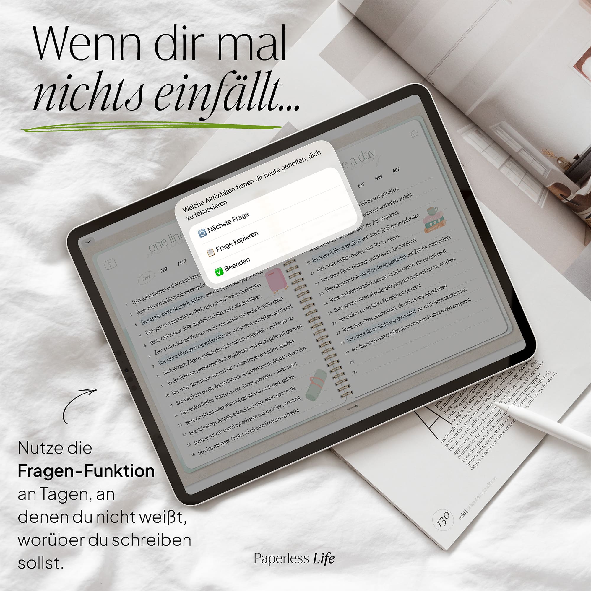 One Line a Day | 1‑Jahres‑Tagebuch - Image 53