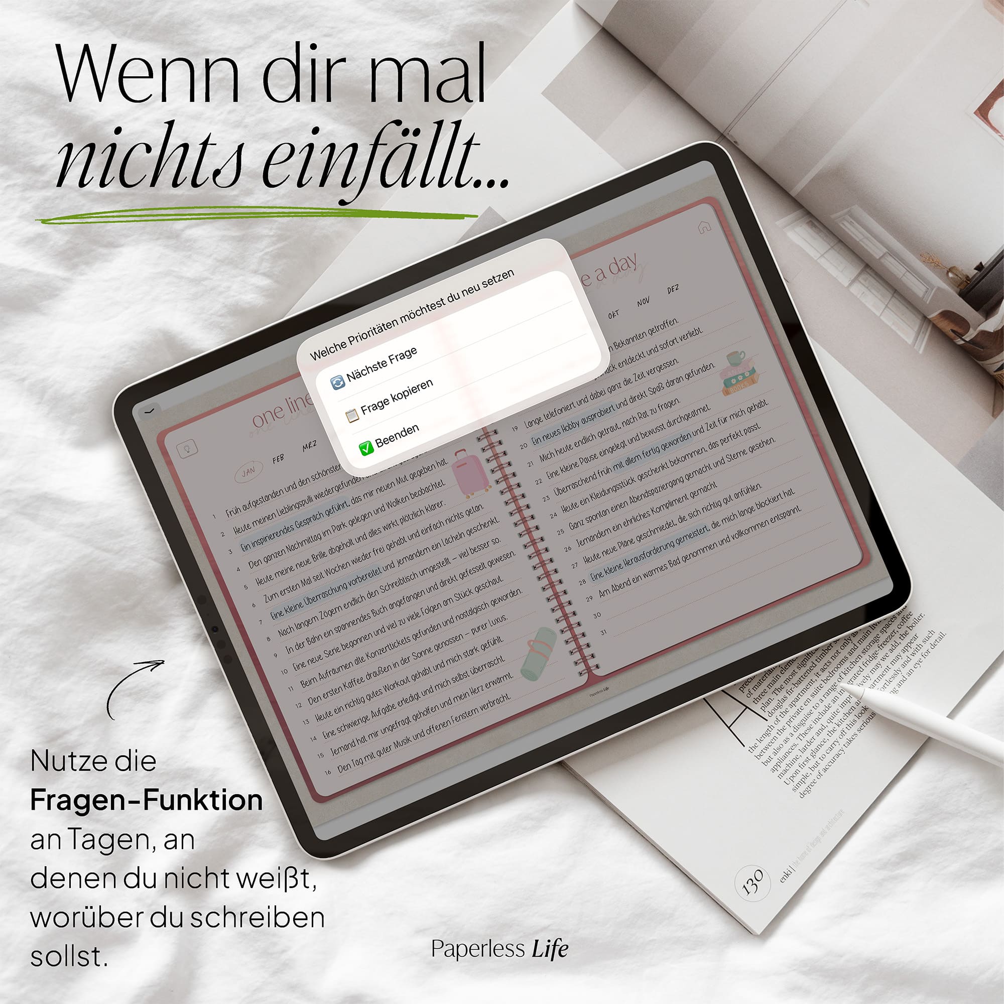 One Line a Day | 1‑Jahres‑Tagebuch - Image 60