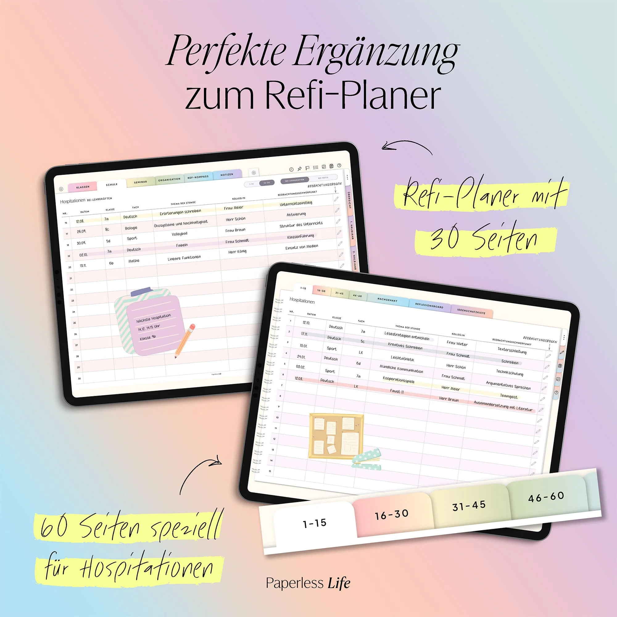 Digitales Notizbuch für Hospitationen - Image 32