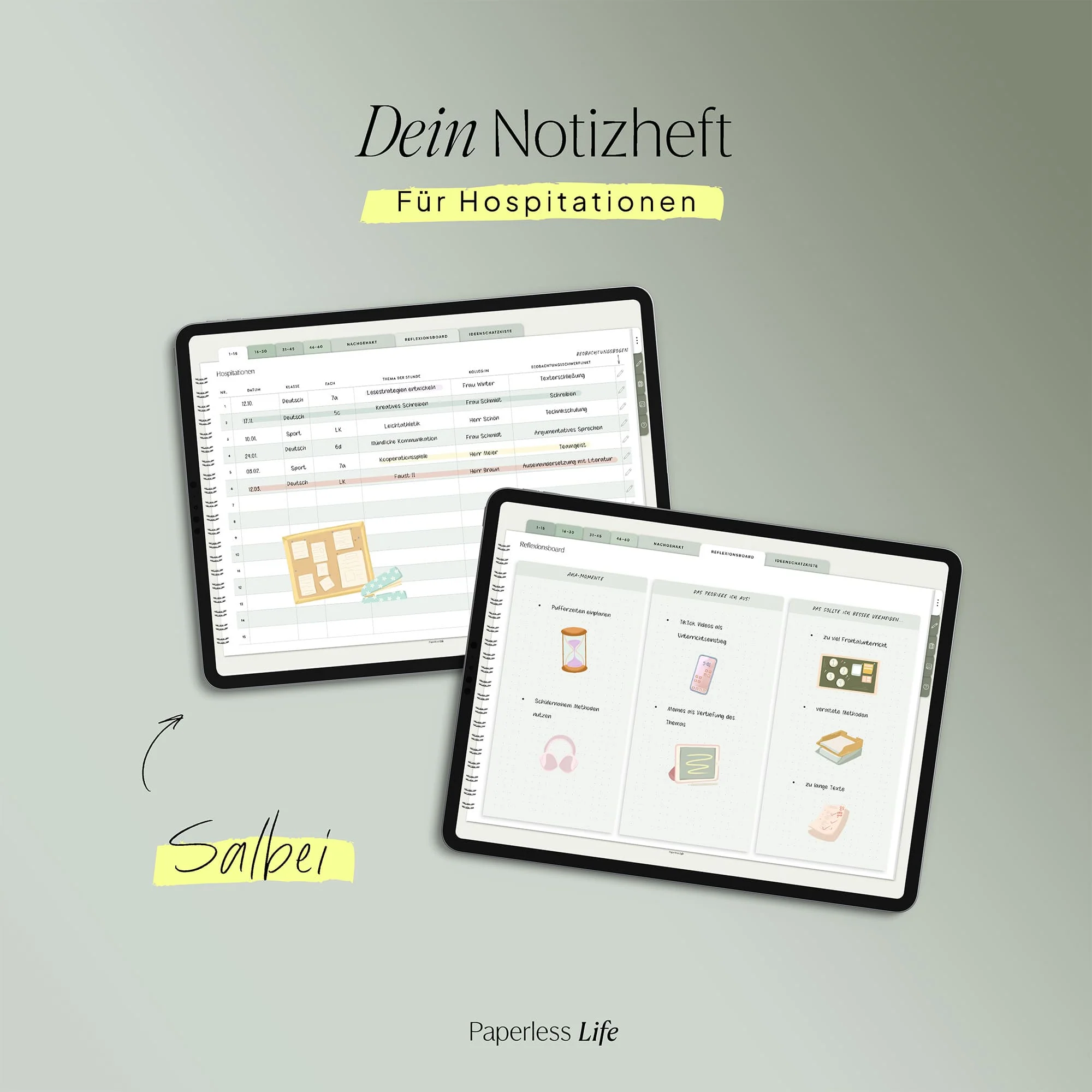 Digitales Notizbuch für Hospitationen - Image 38