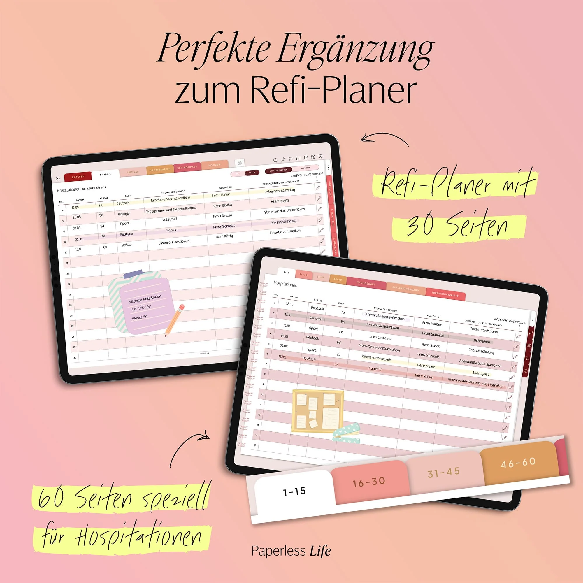 Digitales Notizbuch für Hospitationen - Image 49